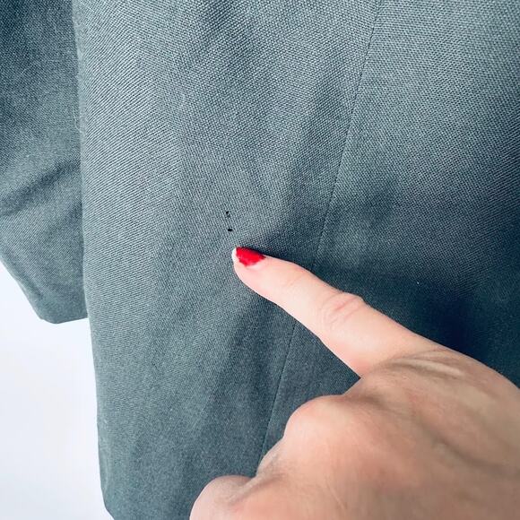 Vintage US ARMY Green Uniform Jacket Vietnam Era Men 43 Long Class A Gold Button - Picture 6 of 9